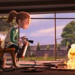 Jack-Jack on fire