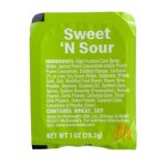 McDonalds sauce packet template