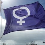 Feminist flag