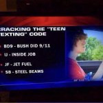 Cracking the teen text code