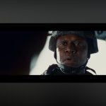 Reaction when he says, " What the hell is wrong wityou people?!"