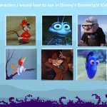 Ten Characters I'd Like To See in Dreamlight Valley | image tagged in ten characters i'd like to see in dreamlight valley | made w/ Imgflip meme maker
