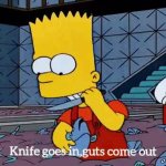 Bart Simpson fish GIF Template