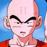 Krillin is disgusted