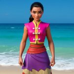 Moana as a Kung Fu