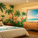 Hawaiian Island Bedroom