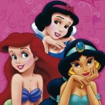Snow White Ariel and Jasmine