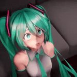 DUCK! | image tagged in gifs,duck,hatsune miku,miku | made w/ Imgflip video-to-gif maker