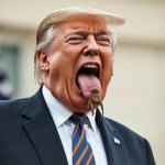 Trump's Stinky Tongue meme