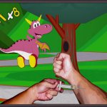 South Park Pink Dragon