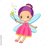 Purple haired fairy