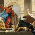 Jesus and moneylenders template