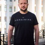 Zelensky wearing t-shirt