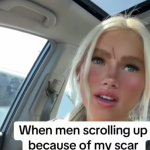 Funny | I WATCHED A MOVIE ABOUT A GUY WHO LIKED TO EAT PAPER AND SHIRT TAGS AND STYROFOAM; YOU SEEM TO LIKE PLAYING WITH MAKEUP. GOOD LUCK WITH THAT. IT'S NOT HARD TO FIND THE NEAREST WEIRDOS TO HOOKUP WITH, SCAR OR NO SCAR. | image tagged in funny,makeup,women vs men,gold digger,you've been invited to dumbass university,scar | made w/ Imgflip meme maker