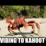 Kahoot be like: | CLASS VIBING TO KAHOOT MUSIC | image tagged in gifs,kahoot | made w/ Imgflip video-to-gif maker