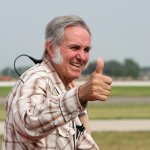Burt Rutan thumbs up