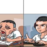 doing homework vs gaming meme