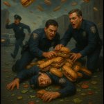 Code Subway! ICE agent down!