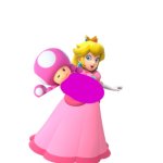Princess Peach & Baby Toadette