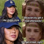 Kristi Noem Puppy Killer ICE treat doggystyle