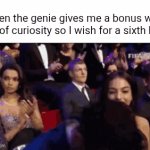 Priorities | When the genie gives me a bonus wish out of curiosity so I wish for a sixth hug: | image tagged in gifs,memes,funny,cristiano ronaldo,relatable,genie | made w/ Imgflip video-to-gif maker