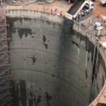 Dump Truck Giant Hole
