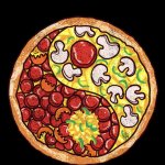 pizza yin yang