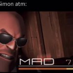 Simon Crash Out GIF Template