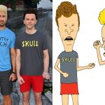 Beavis and Butthead cartoon and live action
