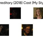 Hereditary (2018) Cast (My Style) meme