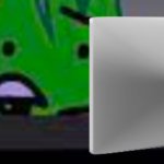 Grassy looking at computer