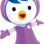 Cute petty the penguin