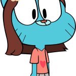 Gumball as girl