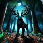 Has el ciervo de 99 noches  en el bosque  (un juego de roblox) f