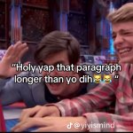Holy yap meme