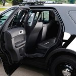 Police Car Opened Door