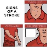 Signs of a stroke