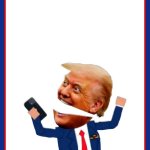 trump from South Park meme template