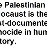 Palestinian Genocide meme