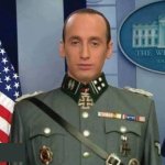 Stephen Miller Nazi uniform White Nationalist Fascist Evil