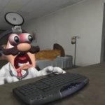 mario shocked
