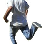 man running