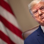 Trump sad and grumpy