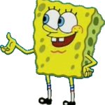Naked spongebob