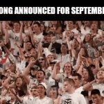 save the date | SILKSONG ANNOUNCED FOR SEPTEMBER 4TH | image tagged in gifs,gaming | made w/ Imgflip video-to-gif maker