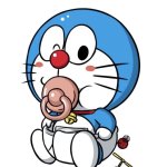 Doraemon in diaper