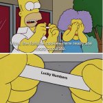 Lucky Numbers Simpsons