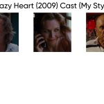 Crazy Heart (2009) Cast (My Style)