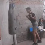 weak punch GIF Template