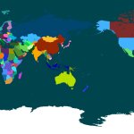World map (Pacific centered)